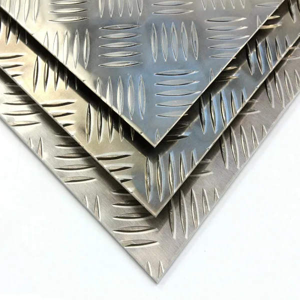 Bright 1100 1050 3003 Aluminium Chequered Plate 3 Bar 5 bar Mirror Polished Aluminum Sheet