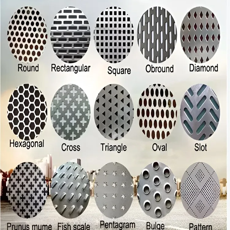 1100 1060 alloy qualicoat aluminum perforated sheet