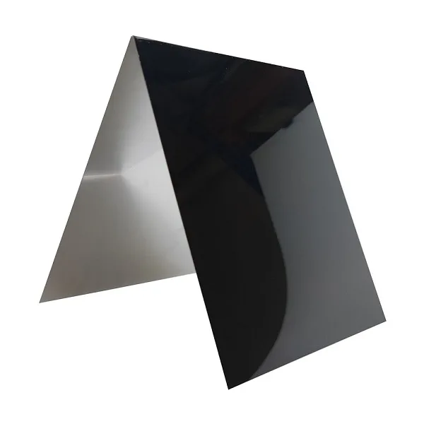 Black Anodized aluminum sheet for name plate