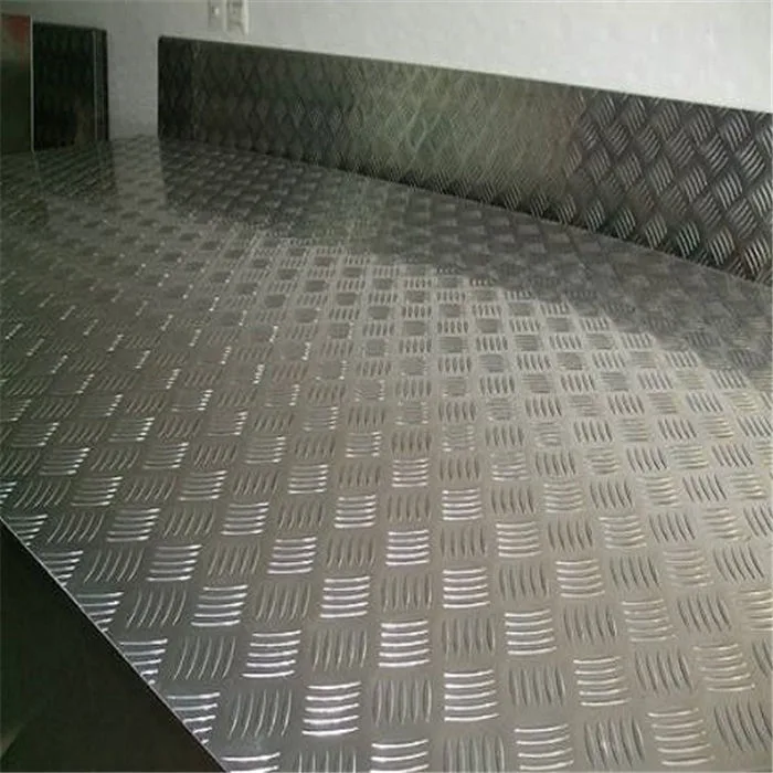 Diamond Tread Pattern Slip-Resistant Aluminum Sheets Factory