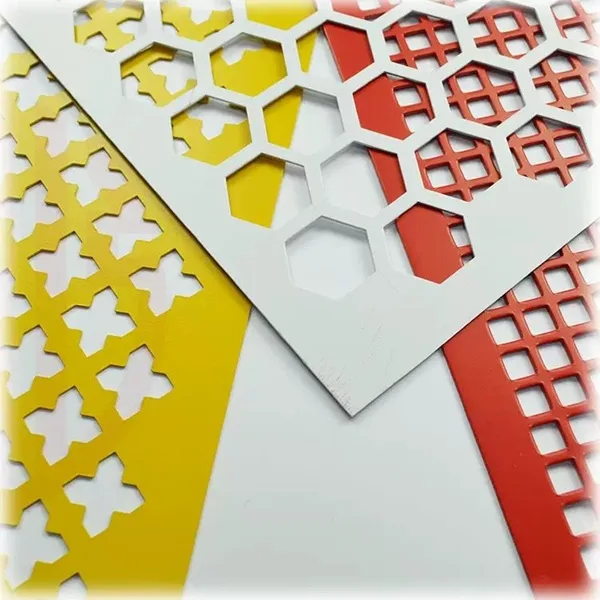 1100 1060 alloy qualicoat aluminum perforated sheet