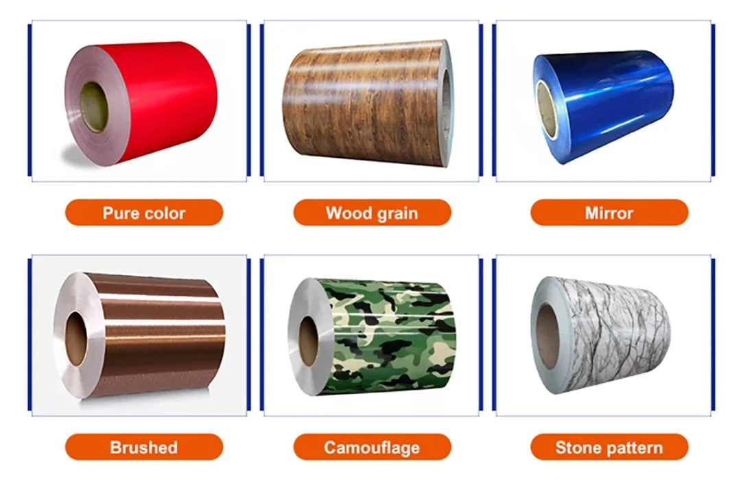 Color coated aluminum coils Color coated aluminum coils