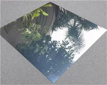 1050 High Reflective Mirror Polished anodized Aluminum Sheet